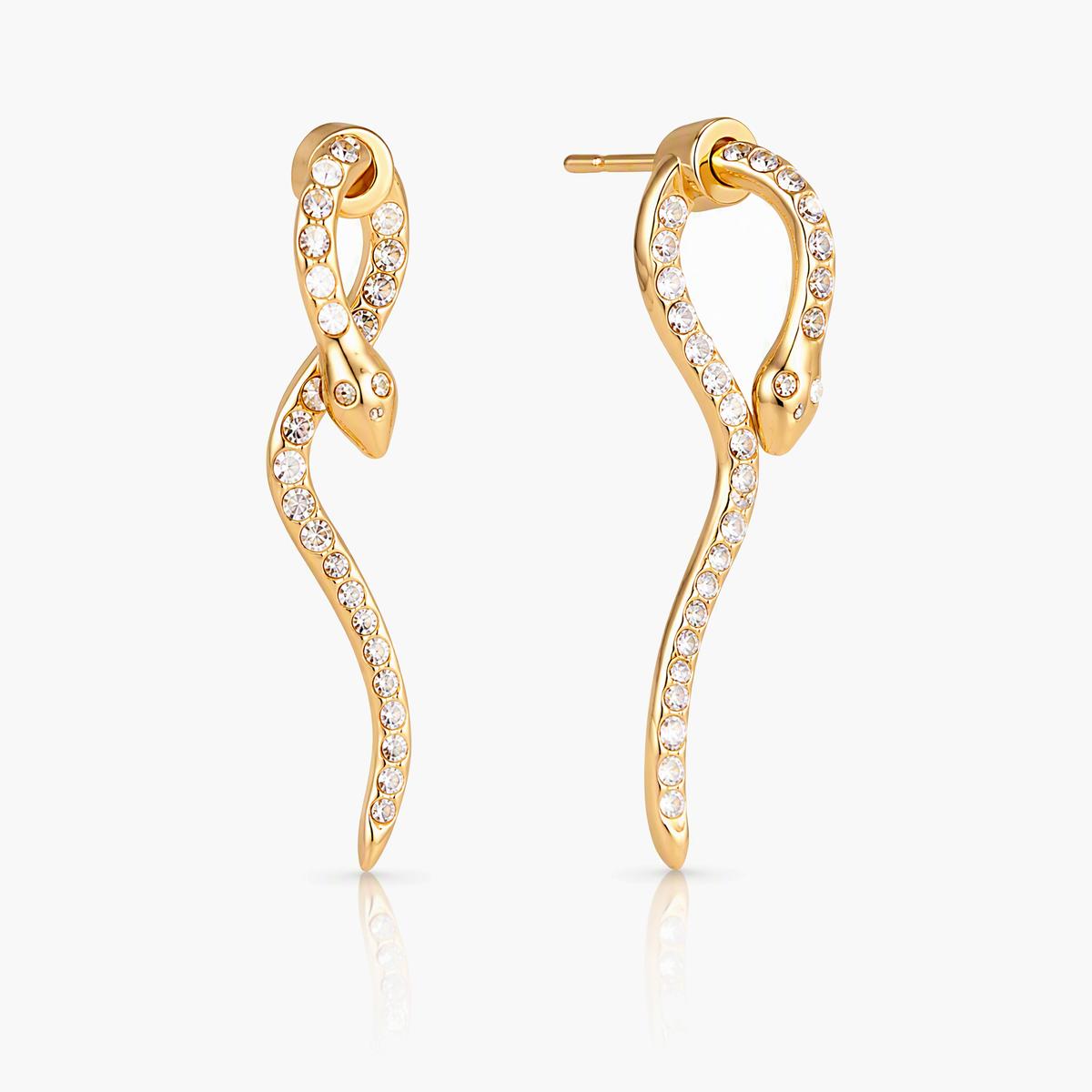 Trendy Snake Cuff Earrings