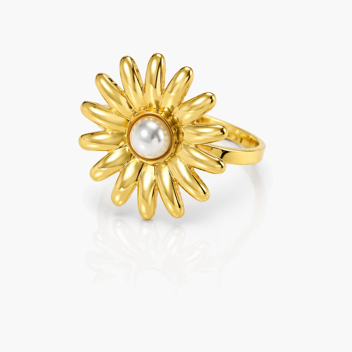 Vintage Pearl Assorted Shape Ring