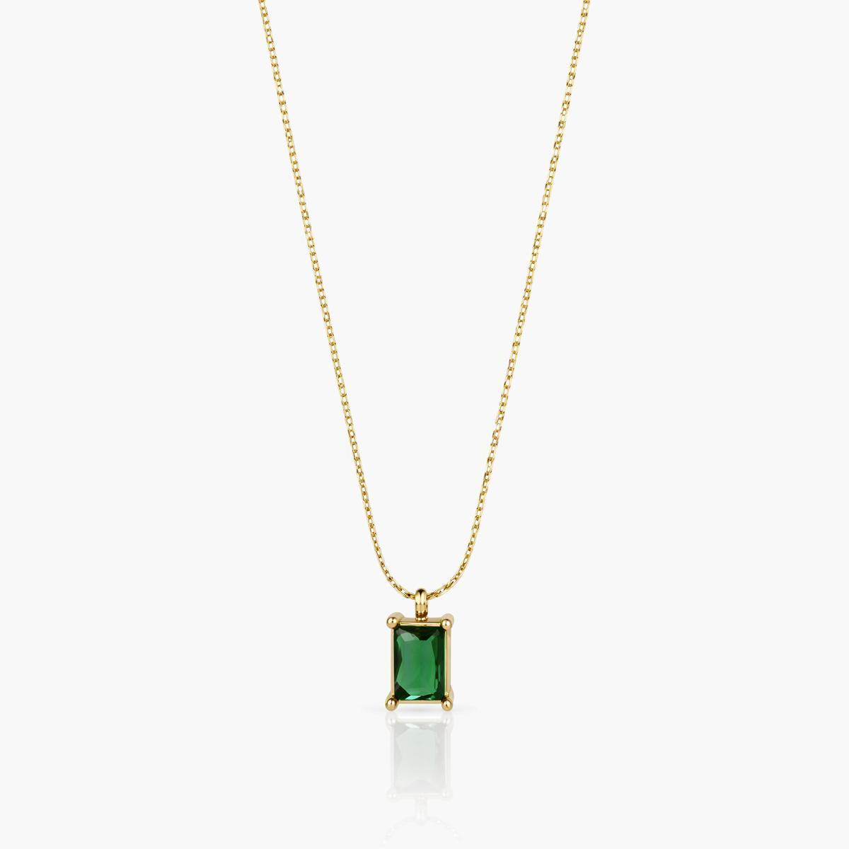 Dainty Square Pendant Necklace