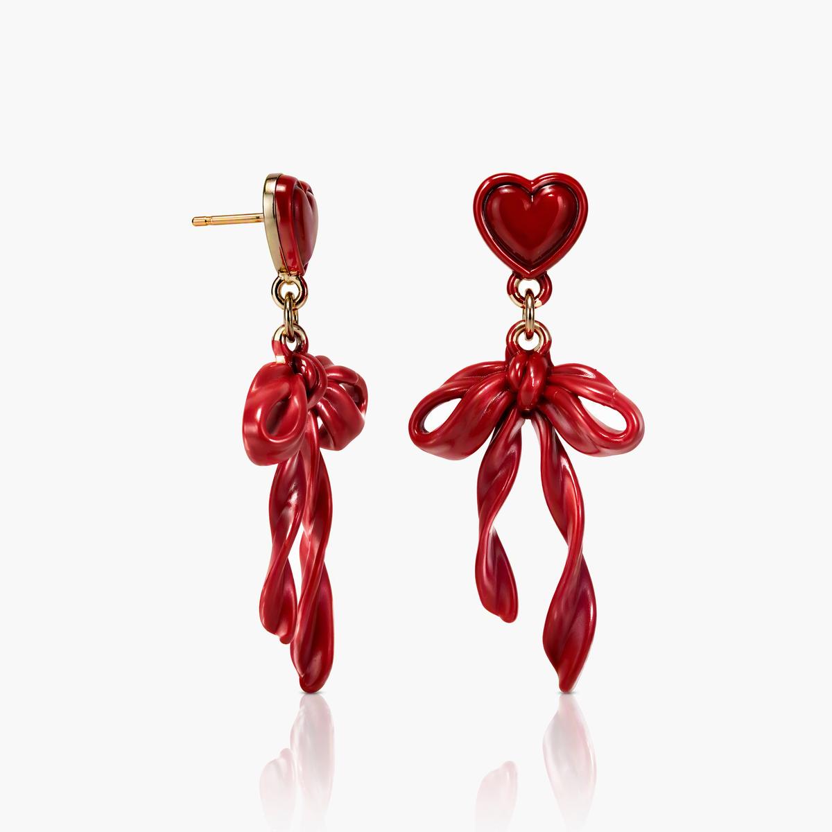 Vintage Bow Knot Drop Earrings