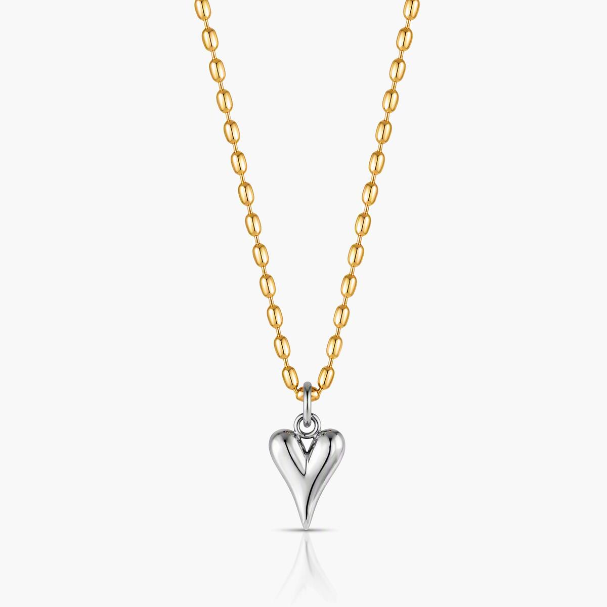 Dainty Heart Charm Necklace