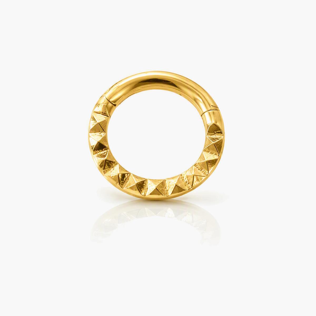 Geometric Pattern Nose Ring