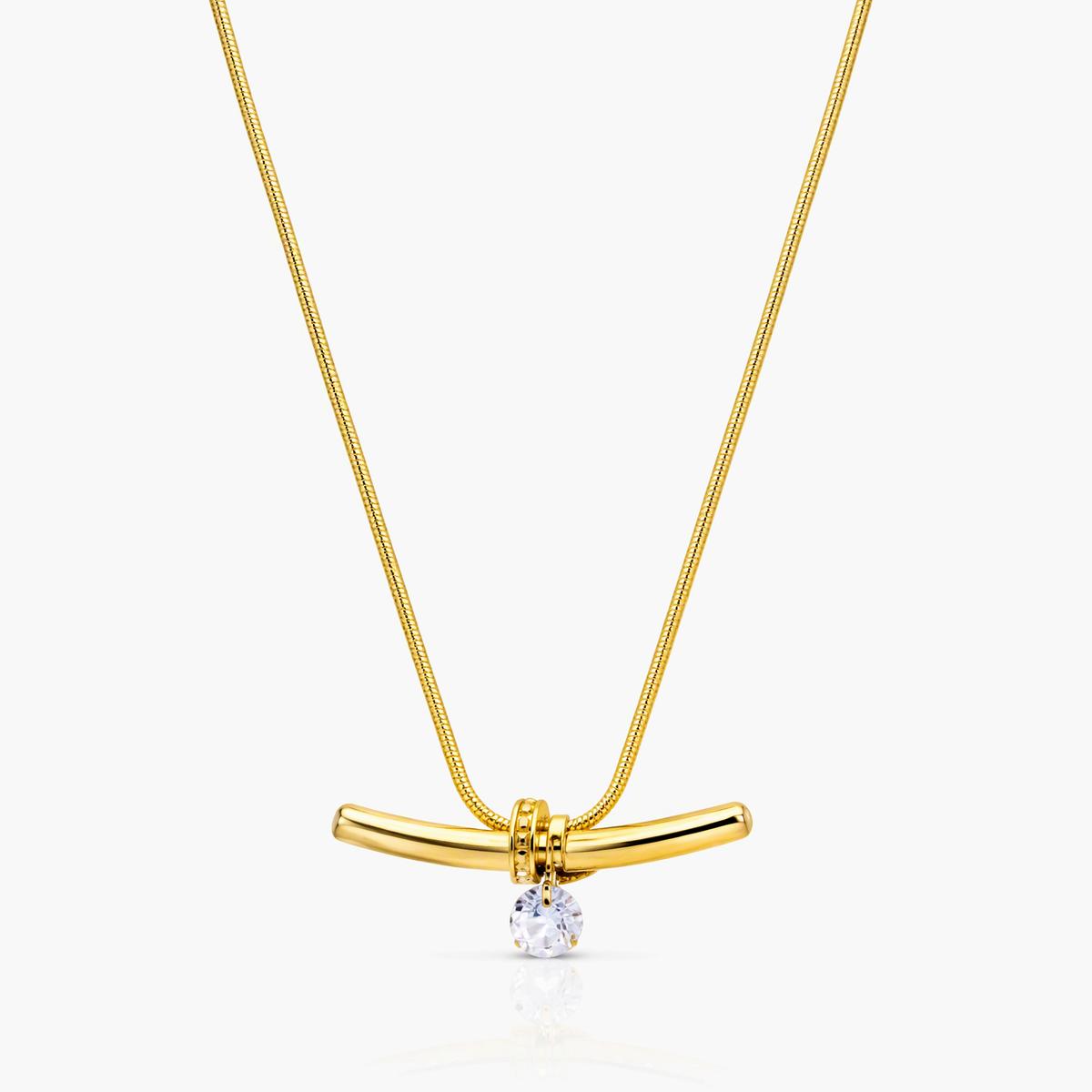 Cute Bee Pearl Pendant Necklace
