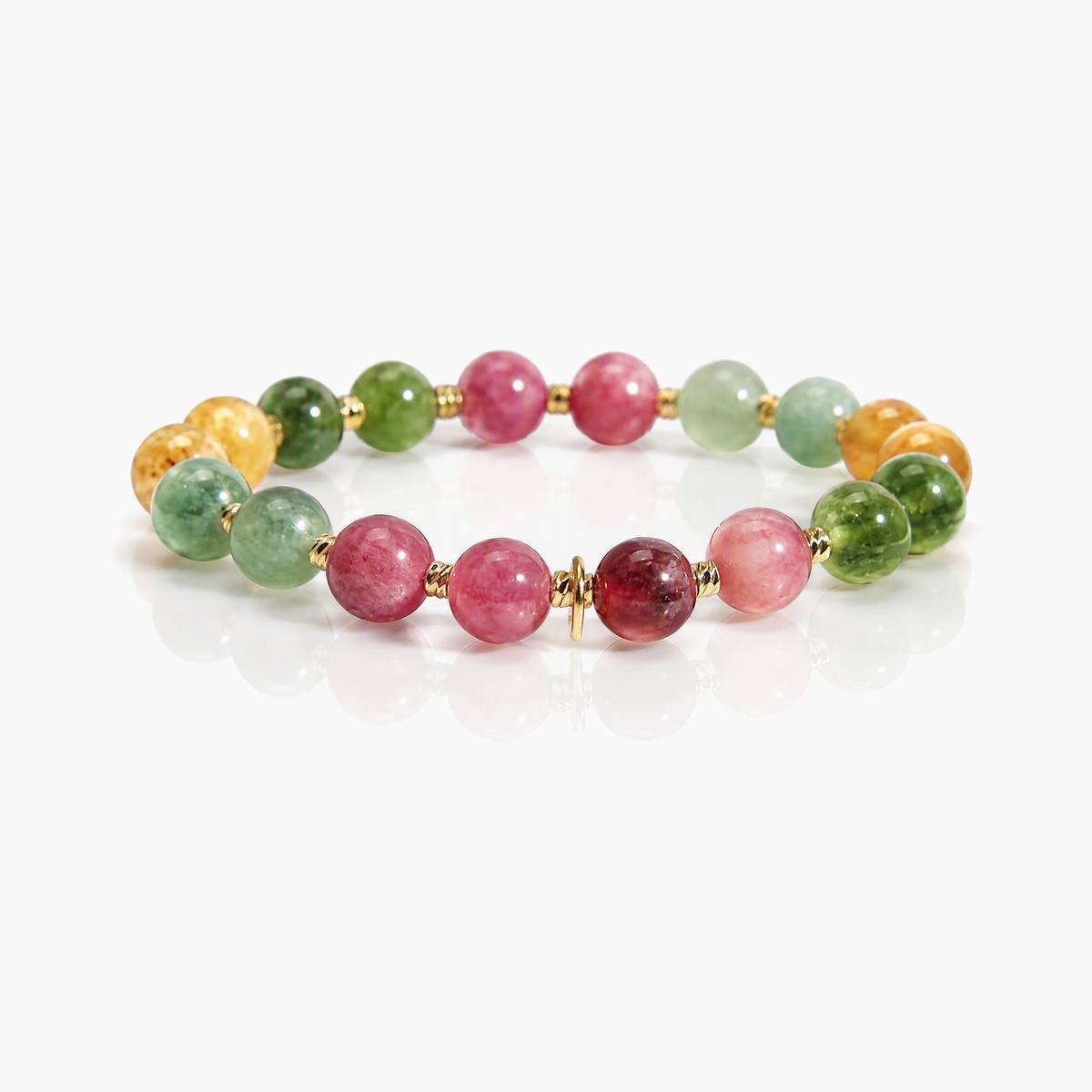 Multicolor Stone Beaded Bracelet