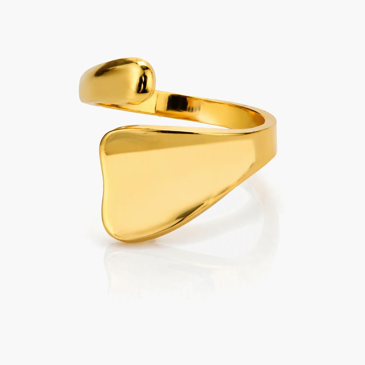 Leaf Branch Wrap Ring