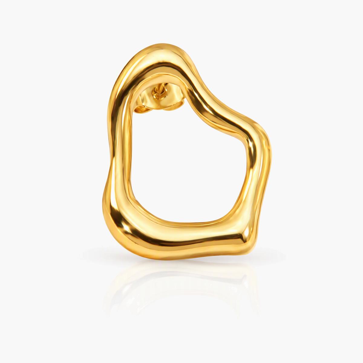 Trendy Irregular Hoop Earrings