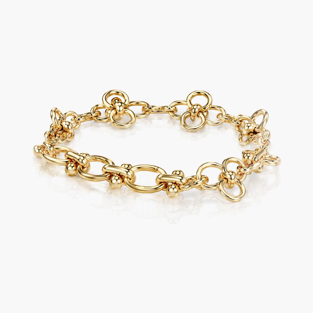 Four-Leaf Clover Bracelet