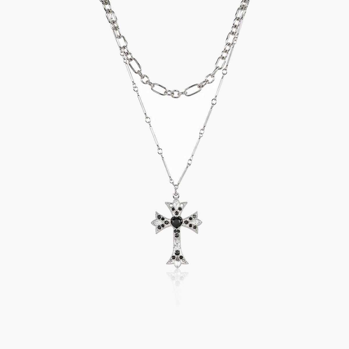 Trendy Cross Pendant Necklace