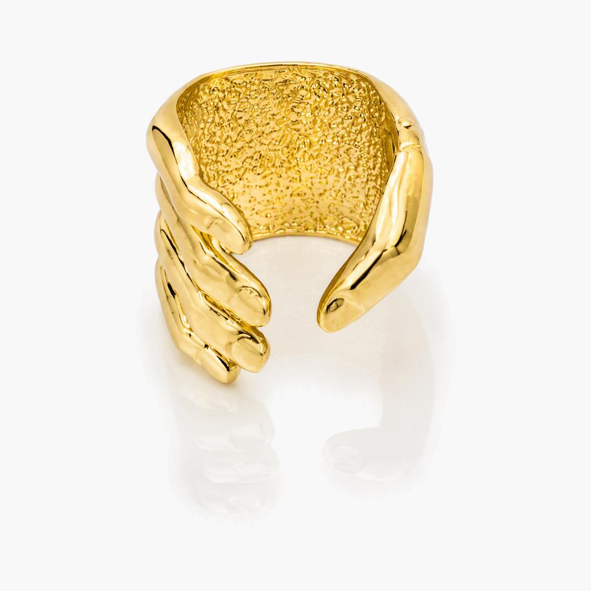 Chunky Hand Shape Bracelet
