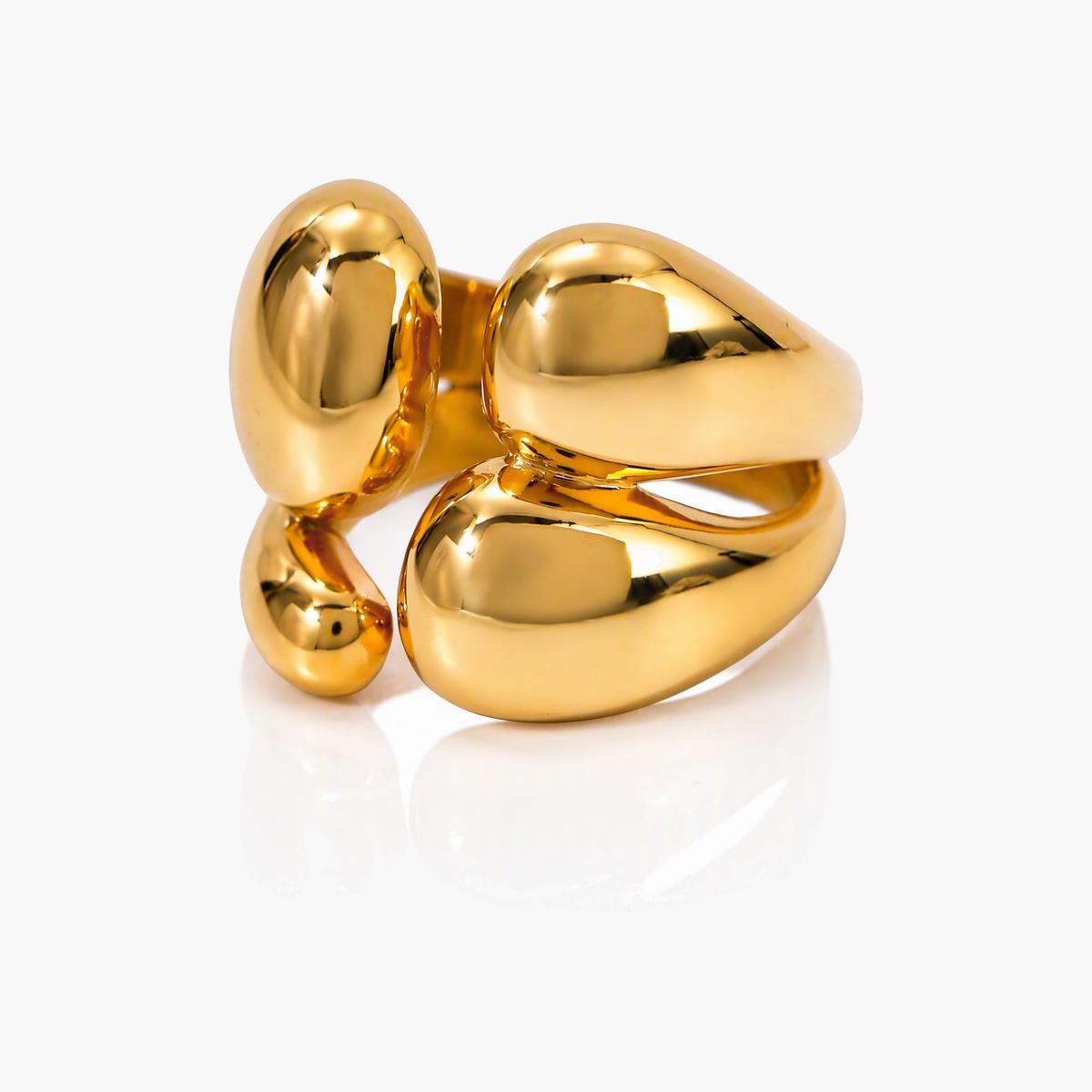 Chunky Triple Bubble Ring
