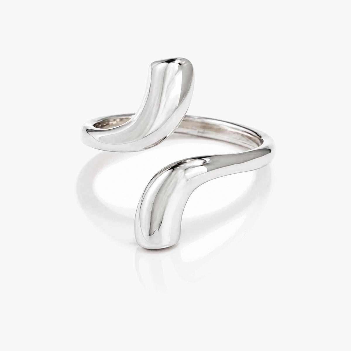 Trendy Wavy Open Ring