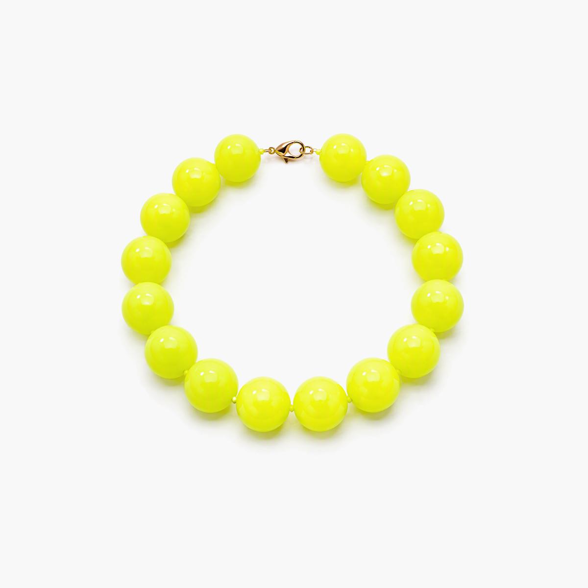 Trendy Round Bead Necklace