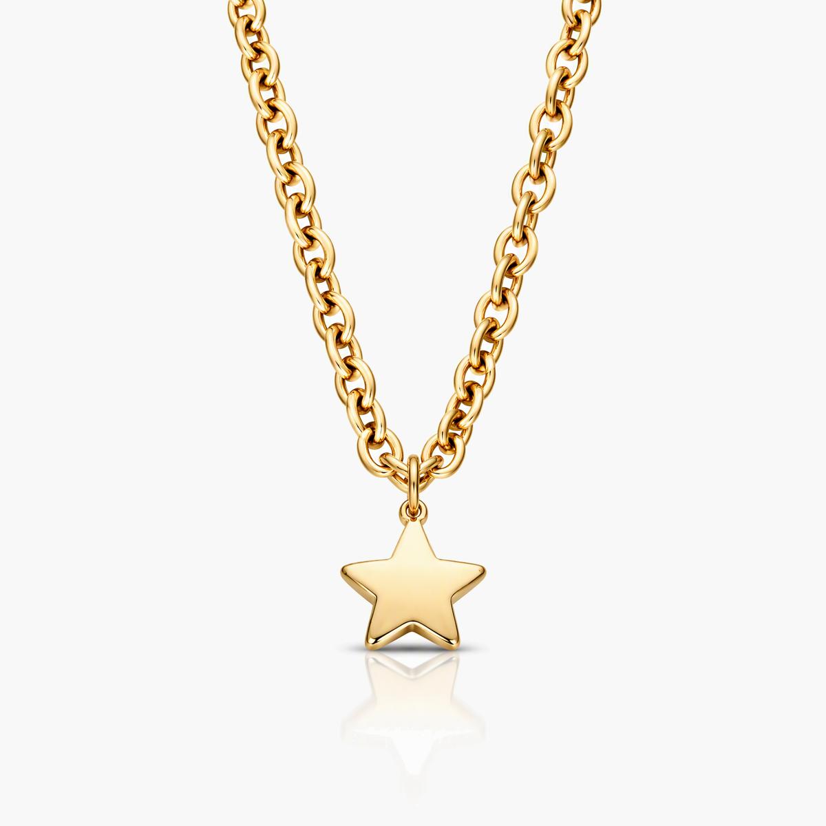 Trendy Star Charm Necklace