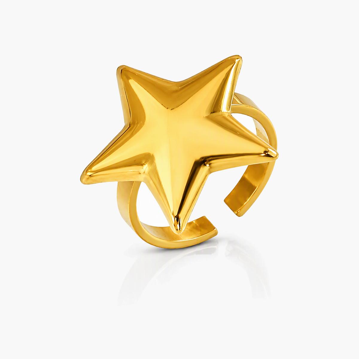 Trendy Star Ring
