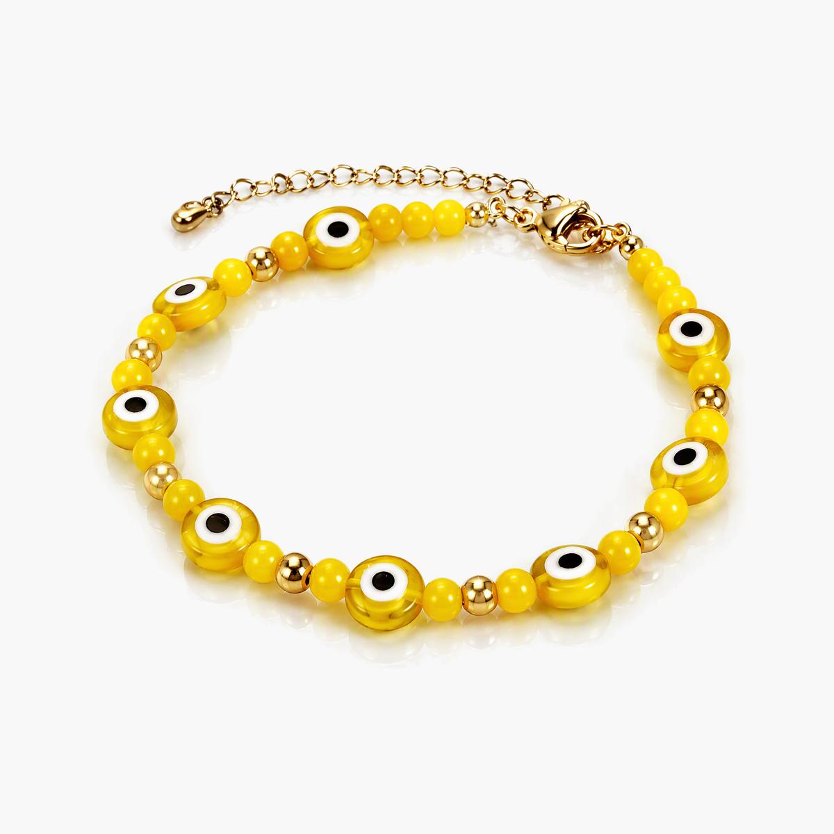 Trendy Evil Eye Beaded Bracelet