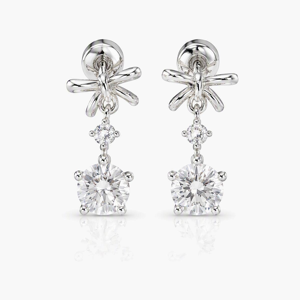 Cute Bow Knot Stud Earrings