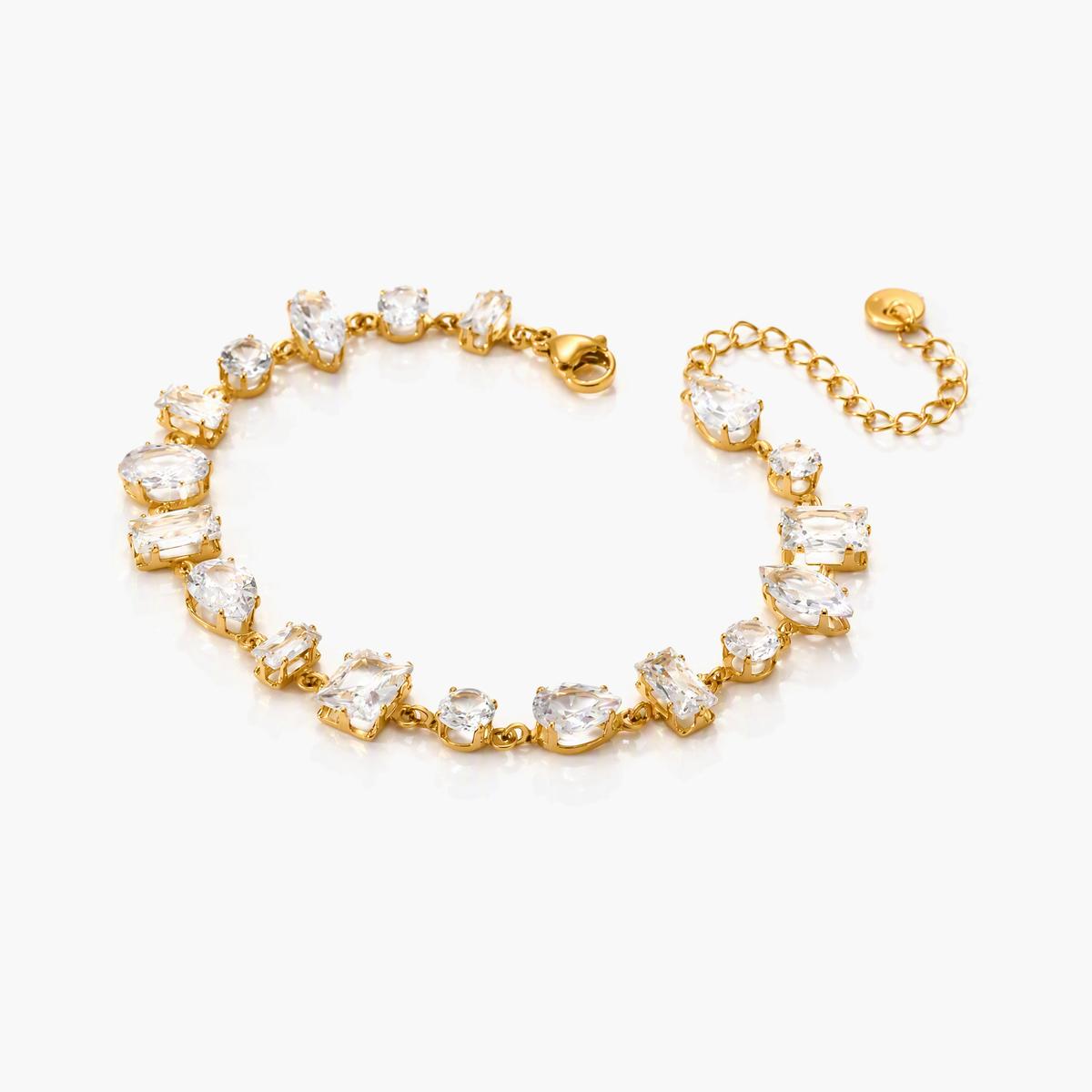 Trendy Mixed Stone Bracelet