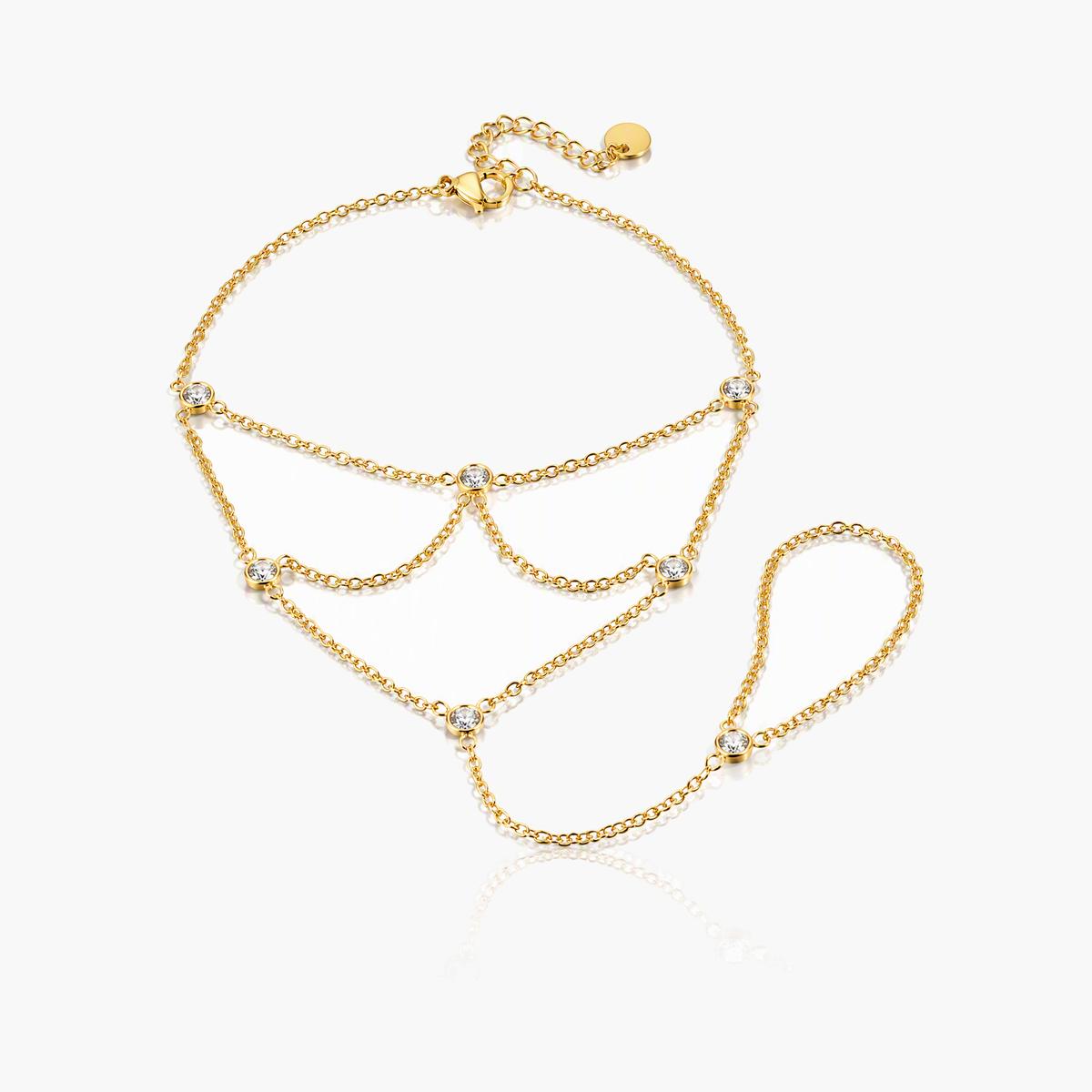 Dainty Multi-Layer Chain Bracelet