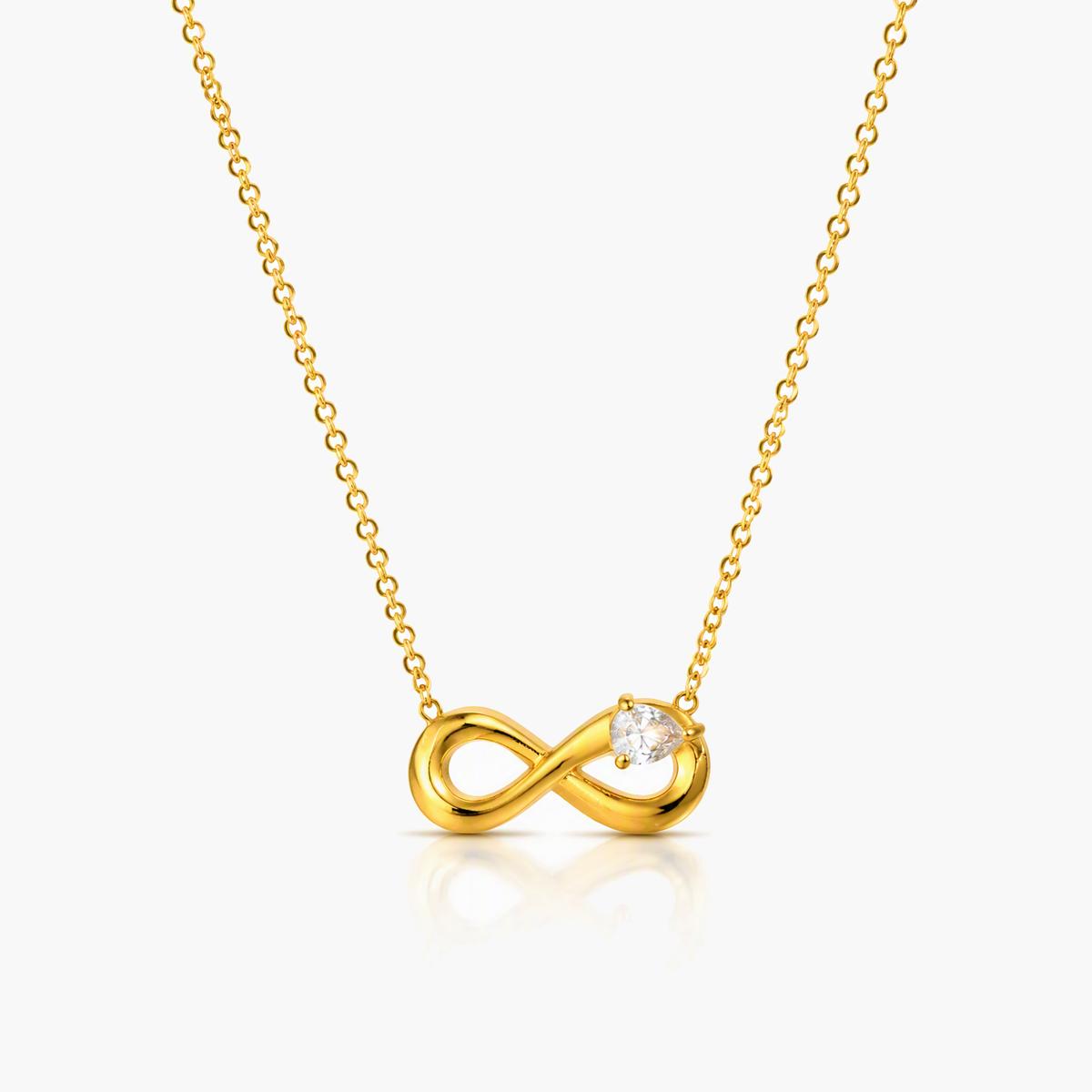Dainty Infinity Pendant Necklace