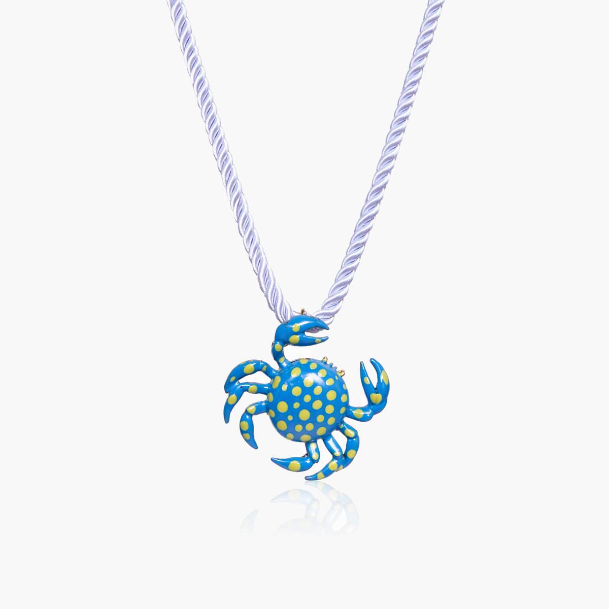Cute Crab Pendant Necklace