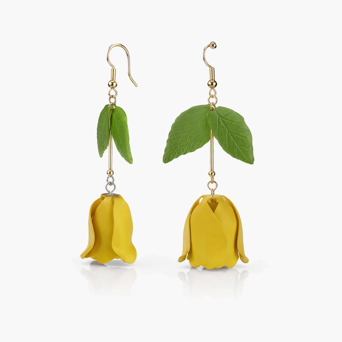 Cute Tulip Drop Earrings