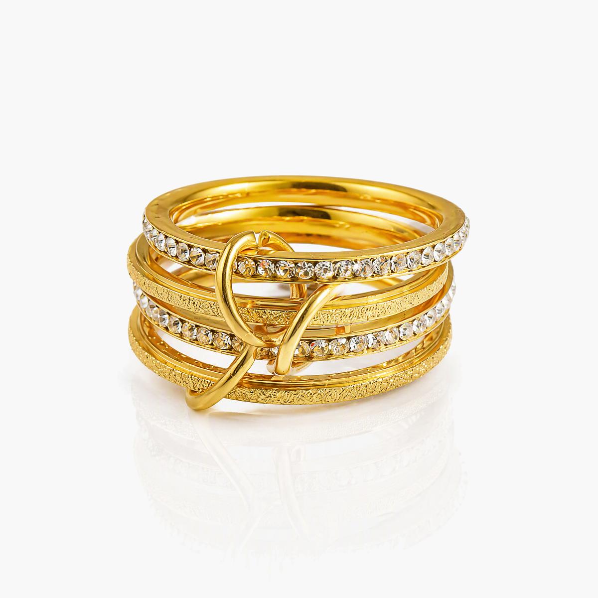Trendy Love Knot Ring