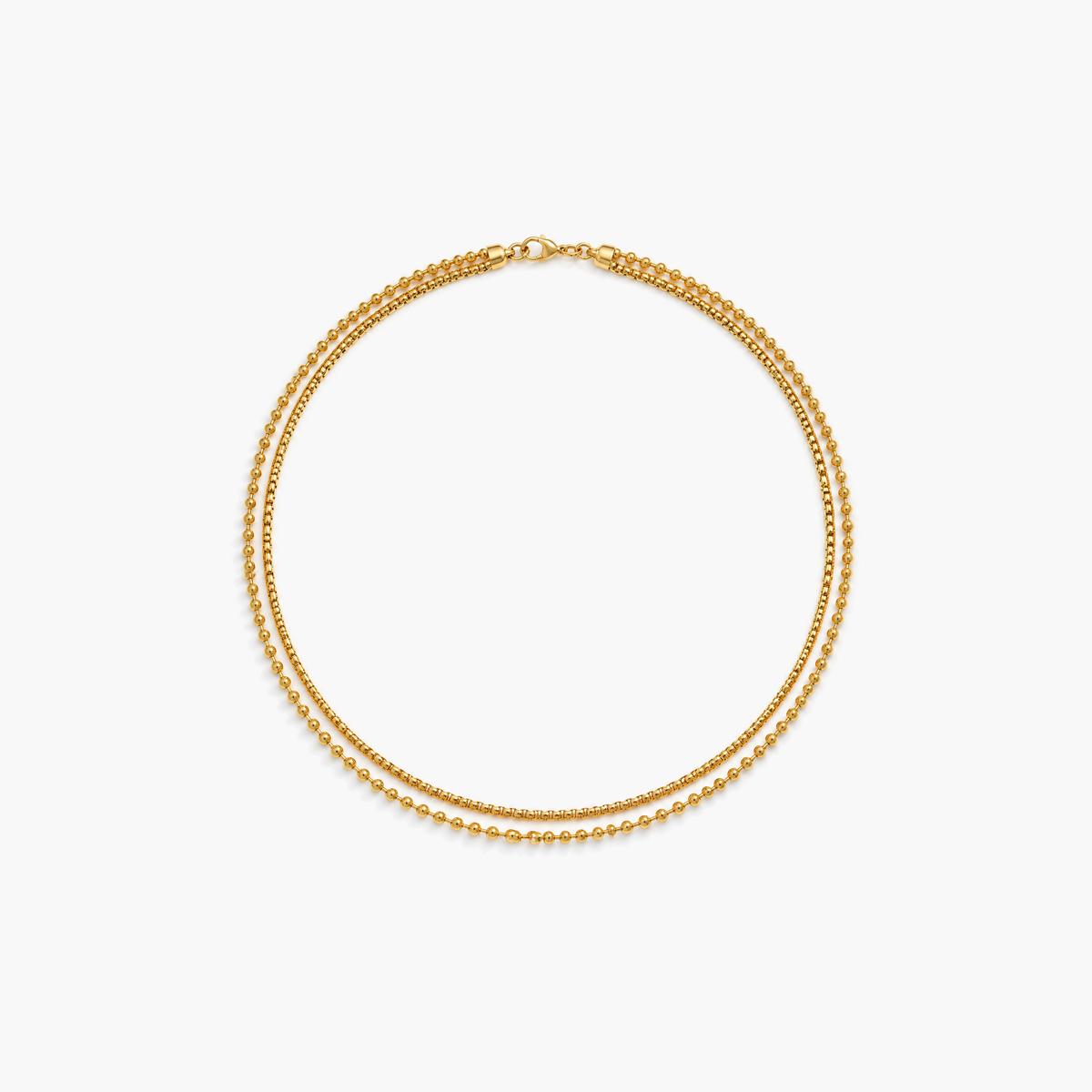 Minimalist Ball Chain Necklace