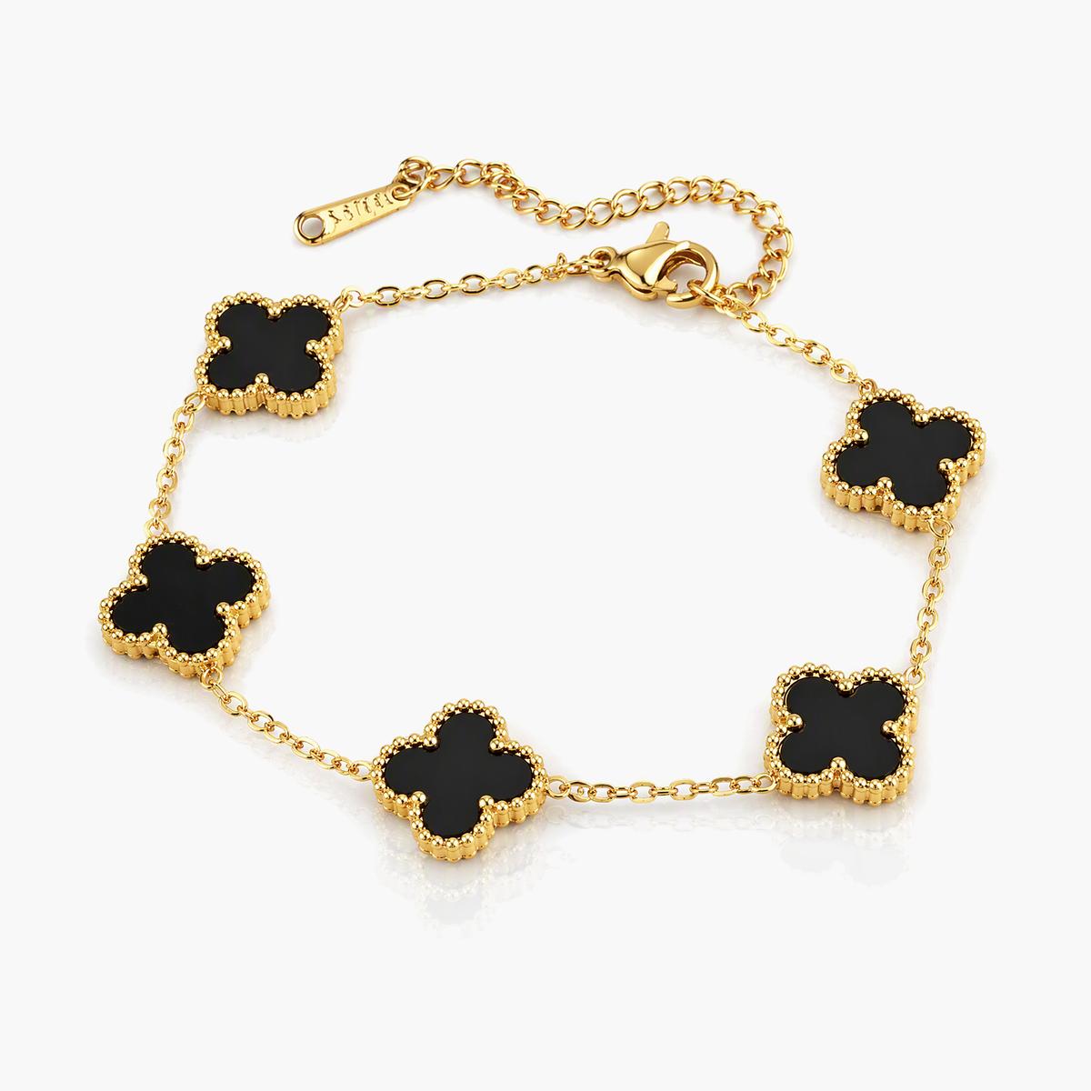 Four-Leaf Clover Bracelet