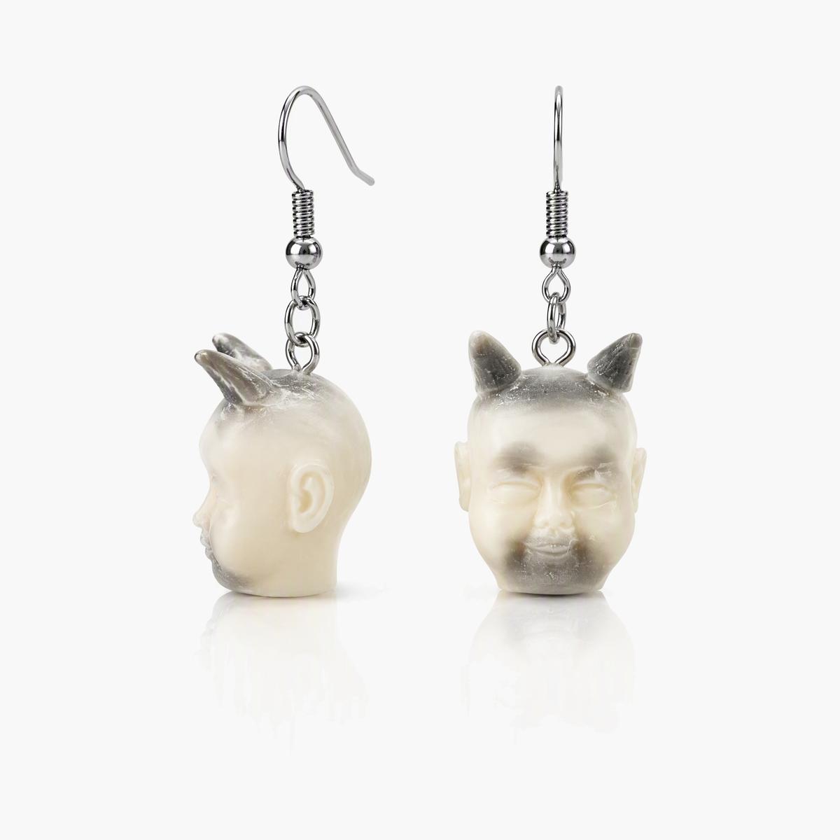 Cute Devil Head Drop Earrings
