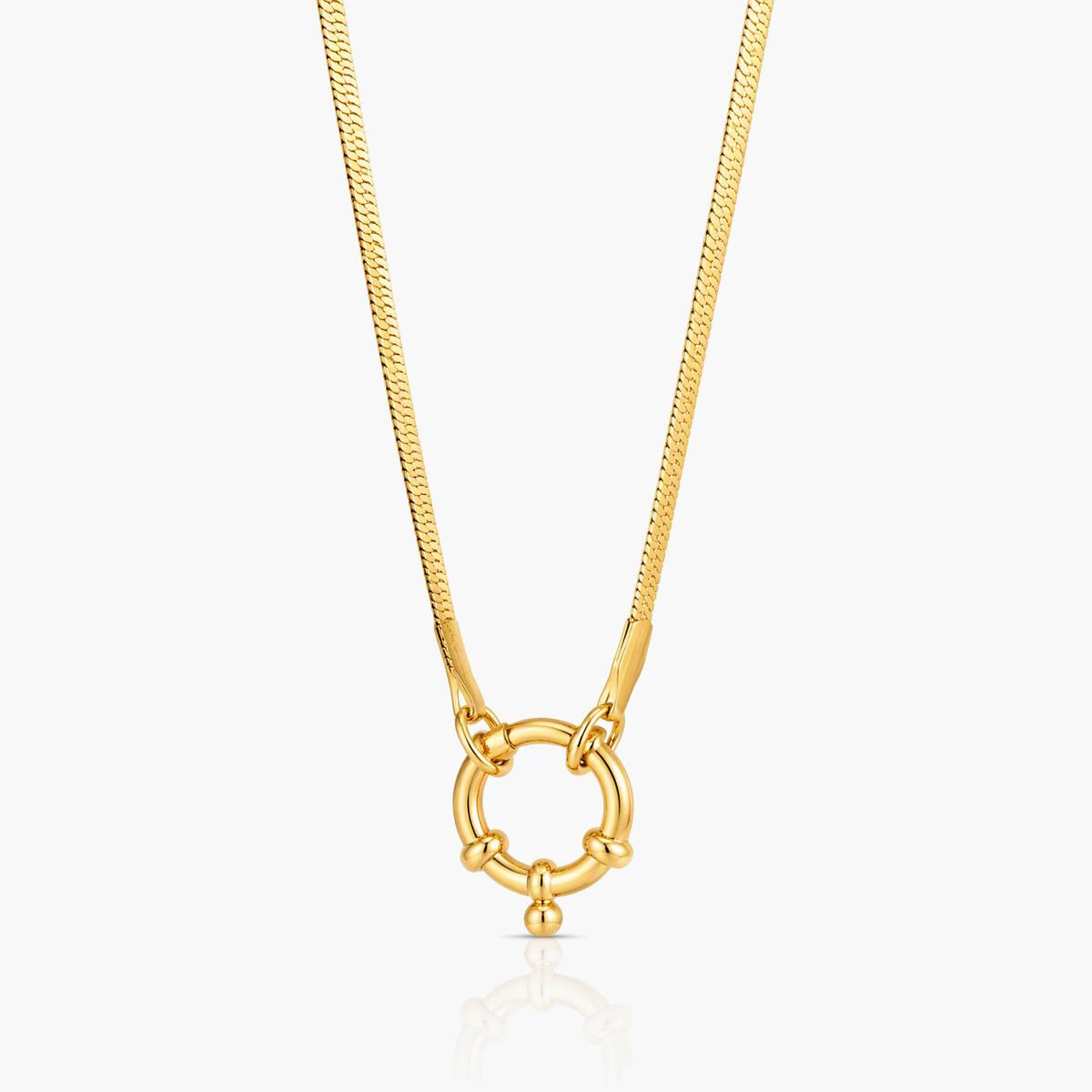 Trendy Mixed Chain Necklace