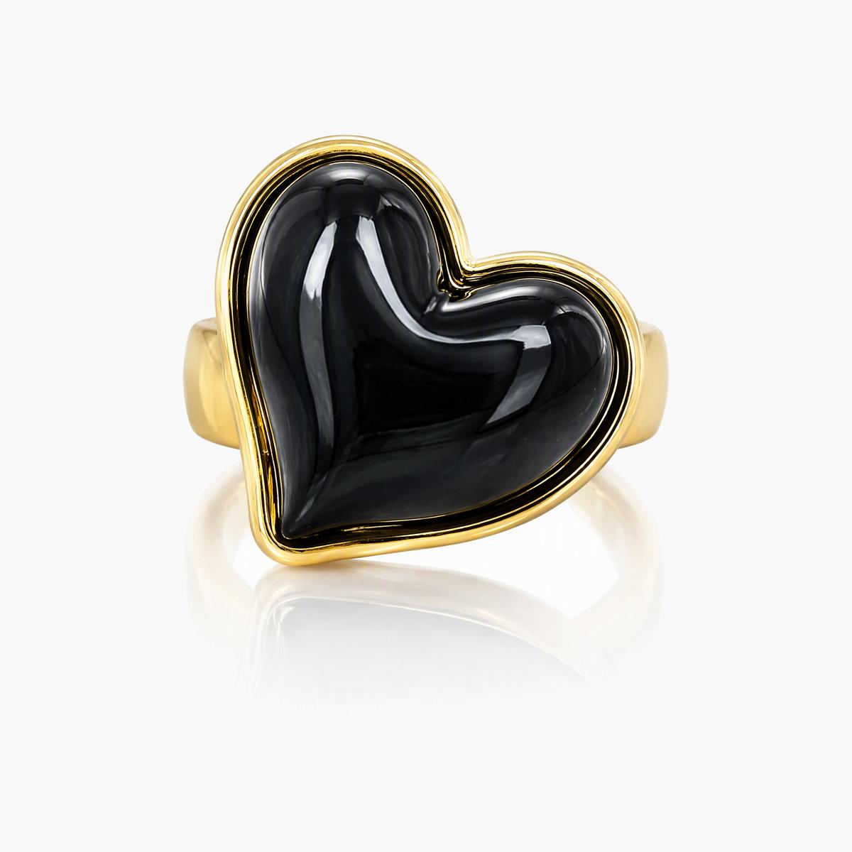 Trendy Heart Ring