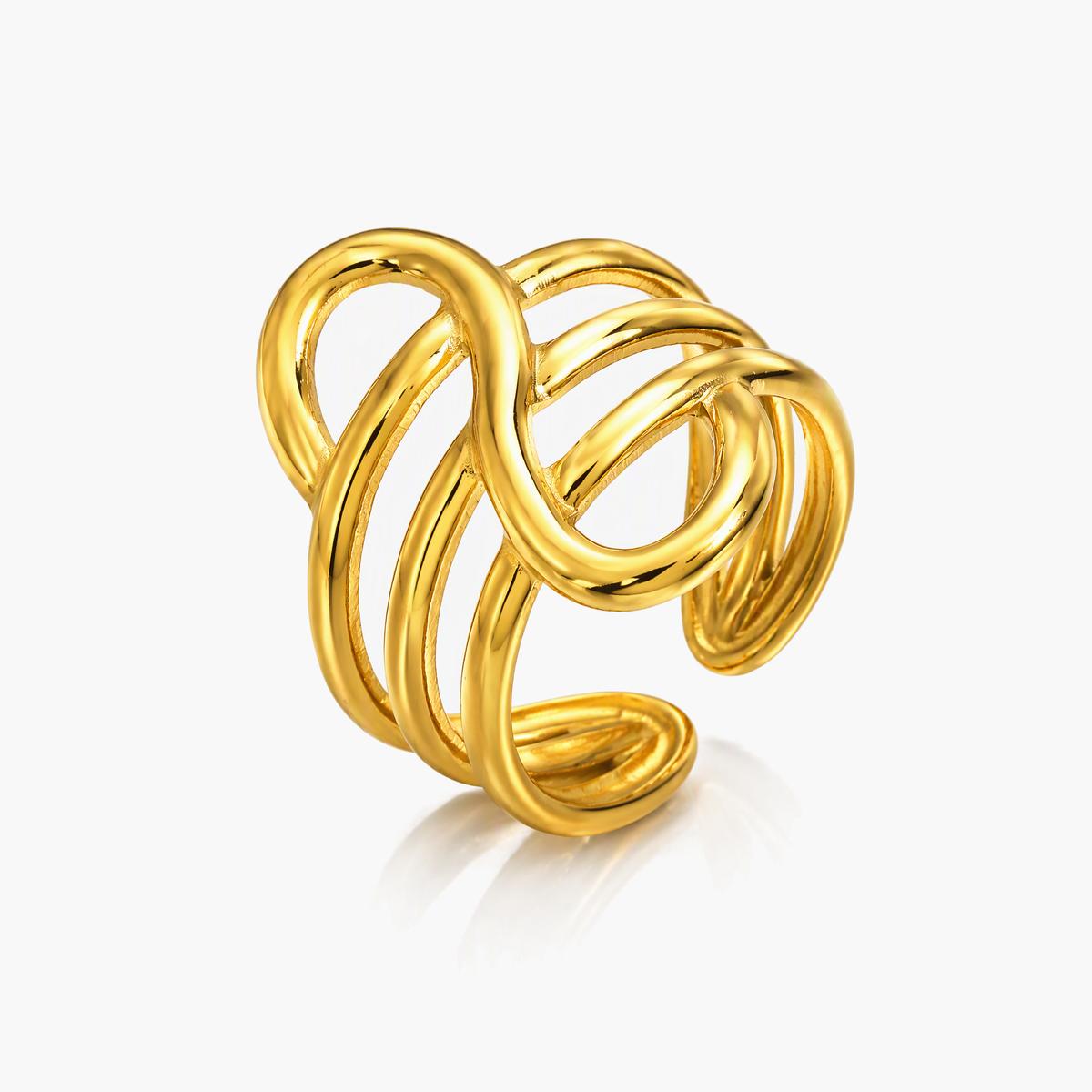 Trendy Love Knot Ring