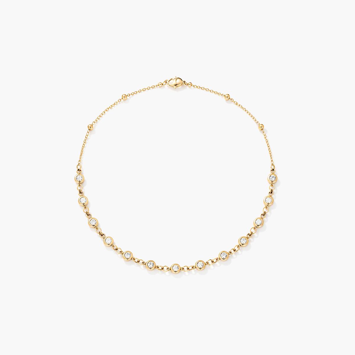 Dainty Multi-Stone Station Necklace