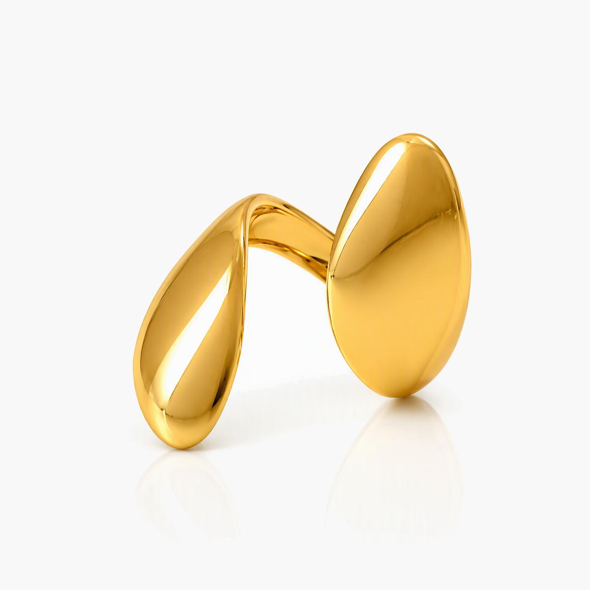Double Teardrop Bypass Ring