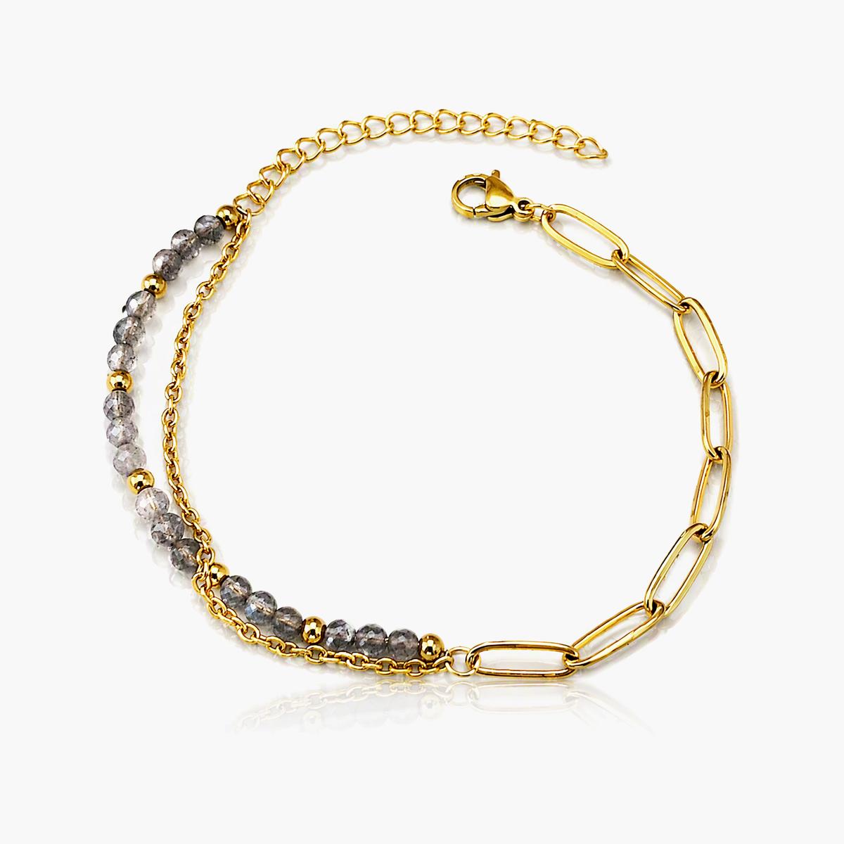 Dainty Double Layer Chain Bracelet