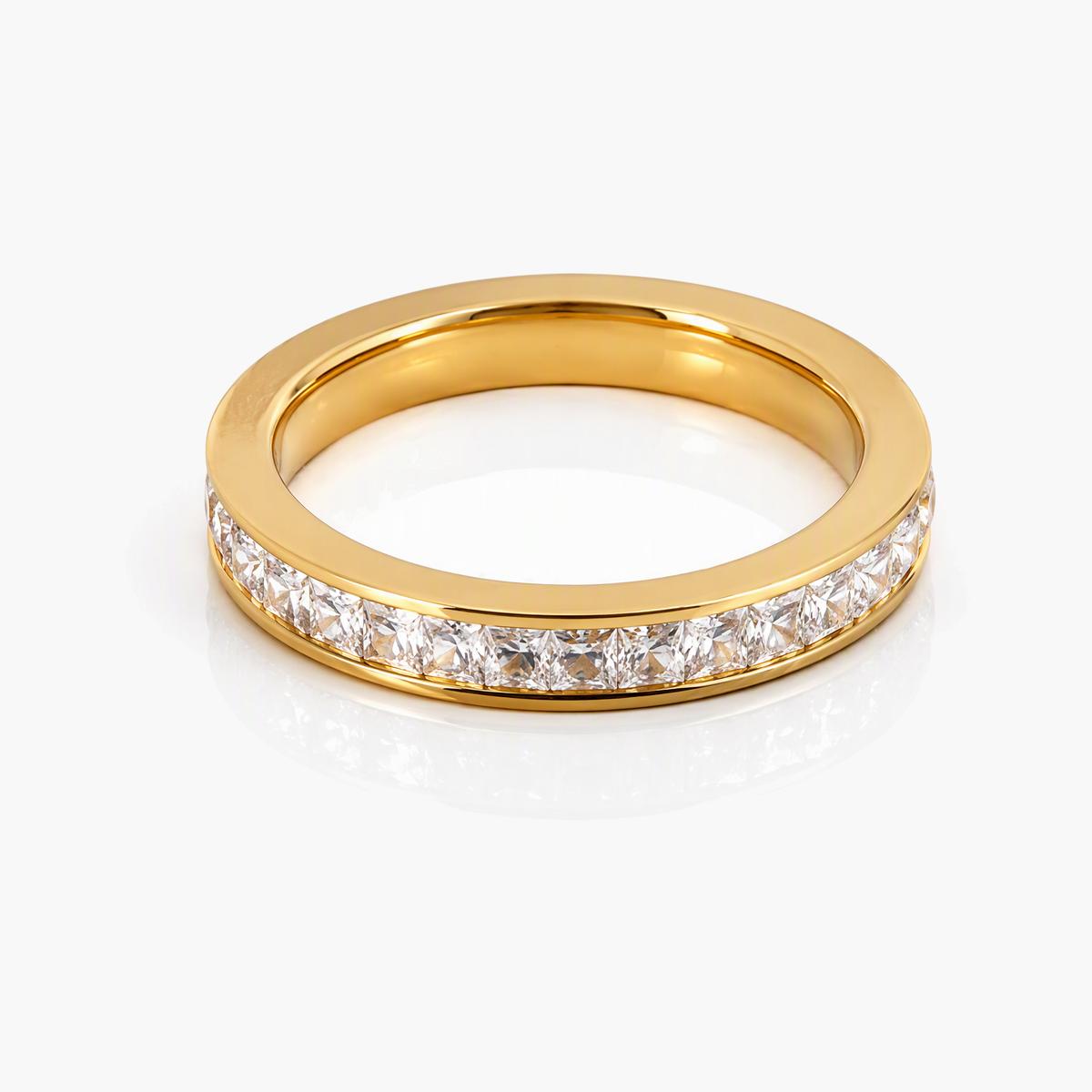Trendy Paved Band Ring