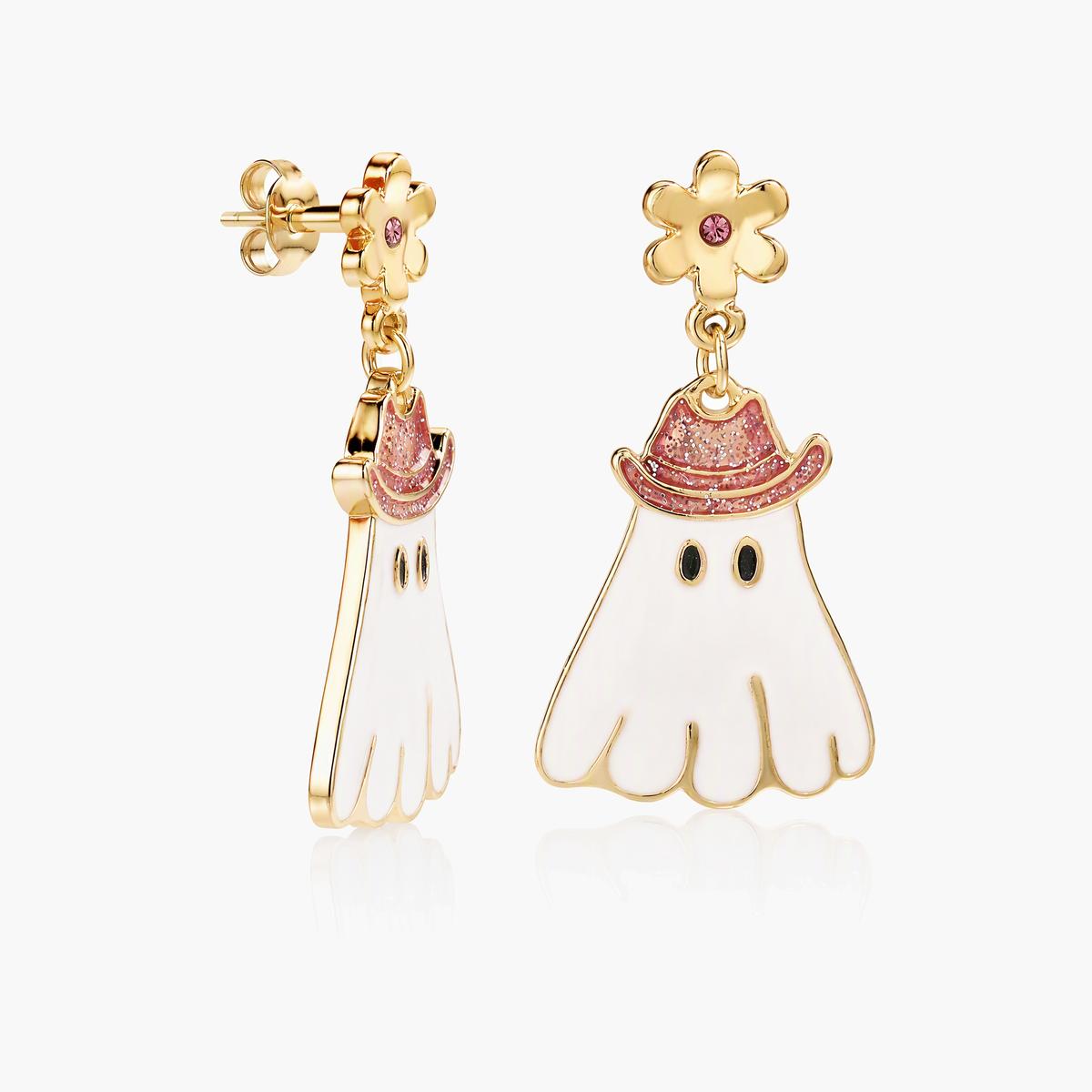 Cute Ghost Drop Earrings