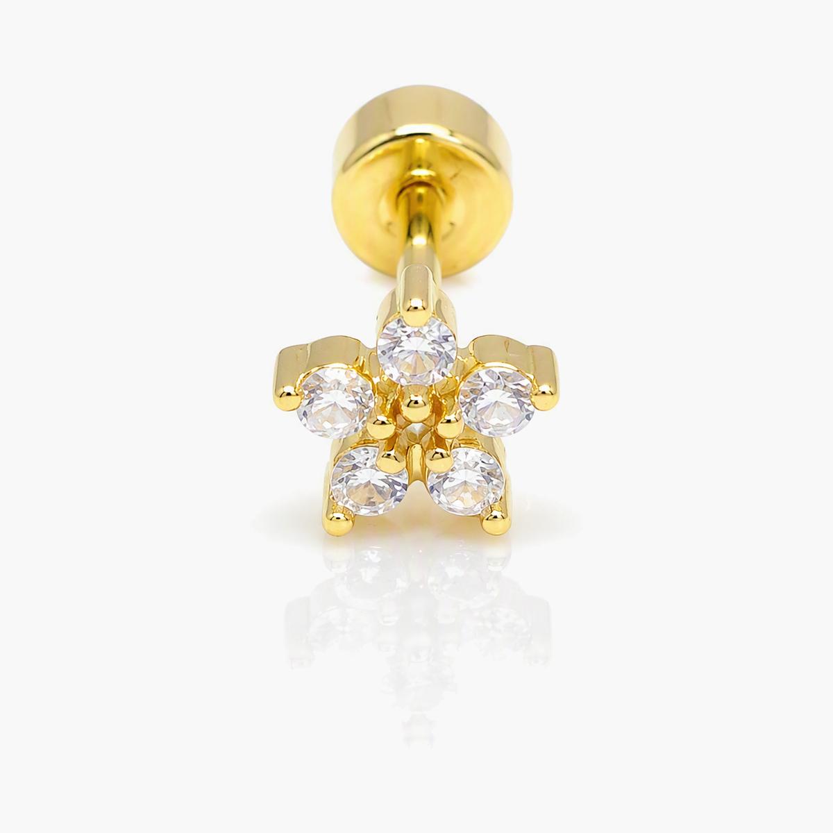 Dainty Flower Stud Earrings