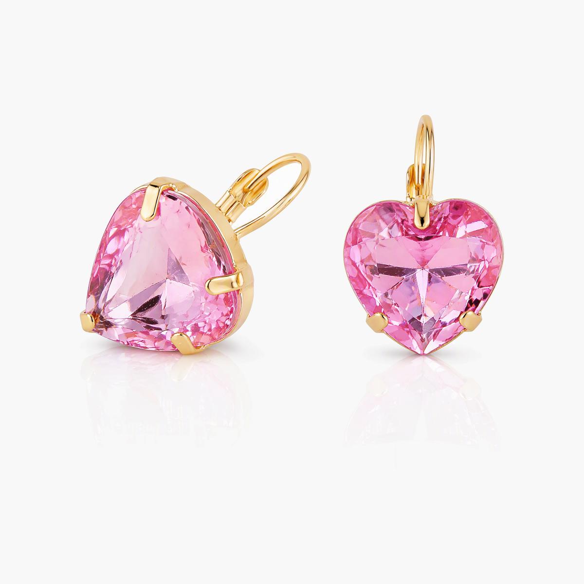 Cute Heart Drop Earrings