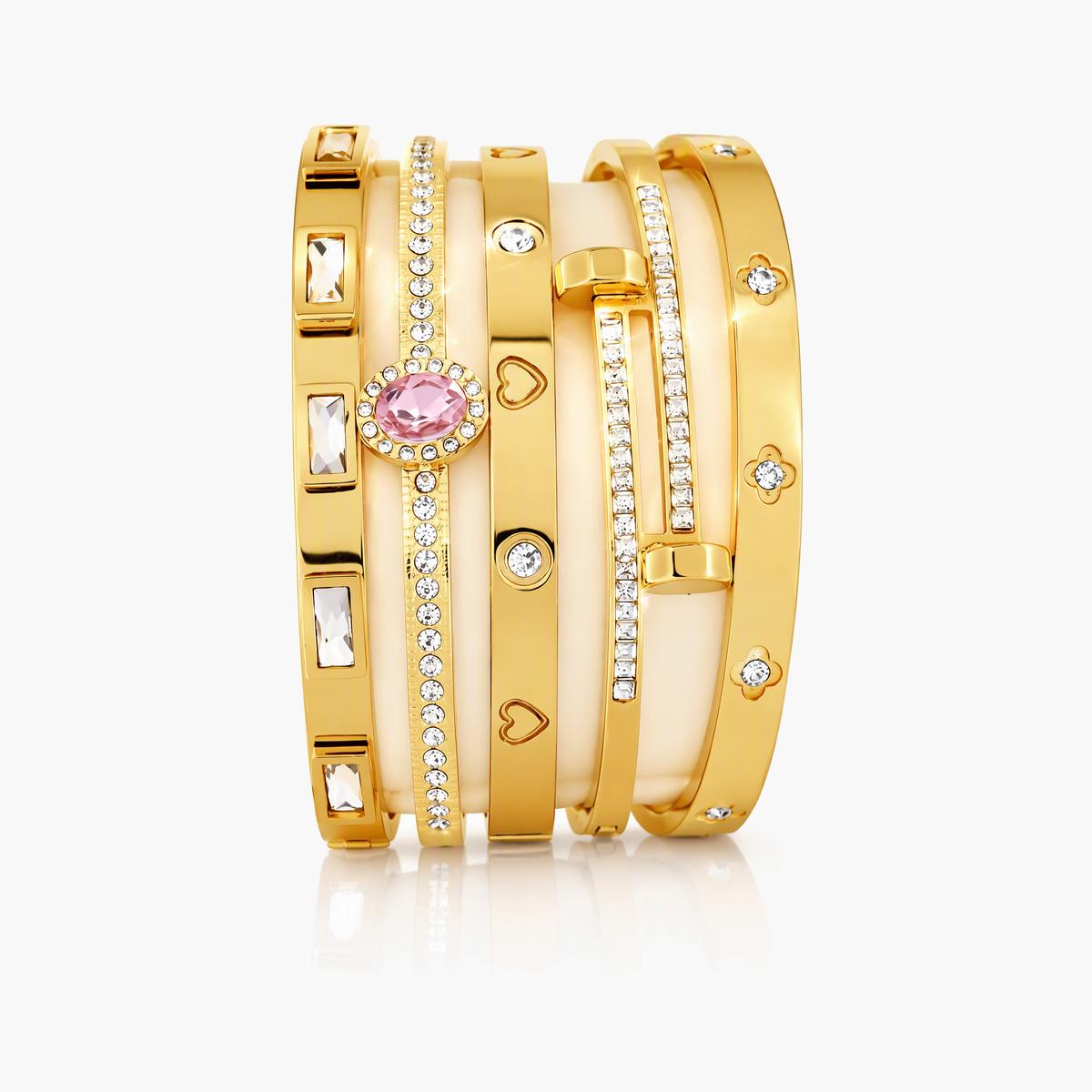 Trendy Mixed Motif Bangle