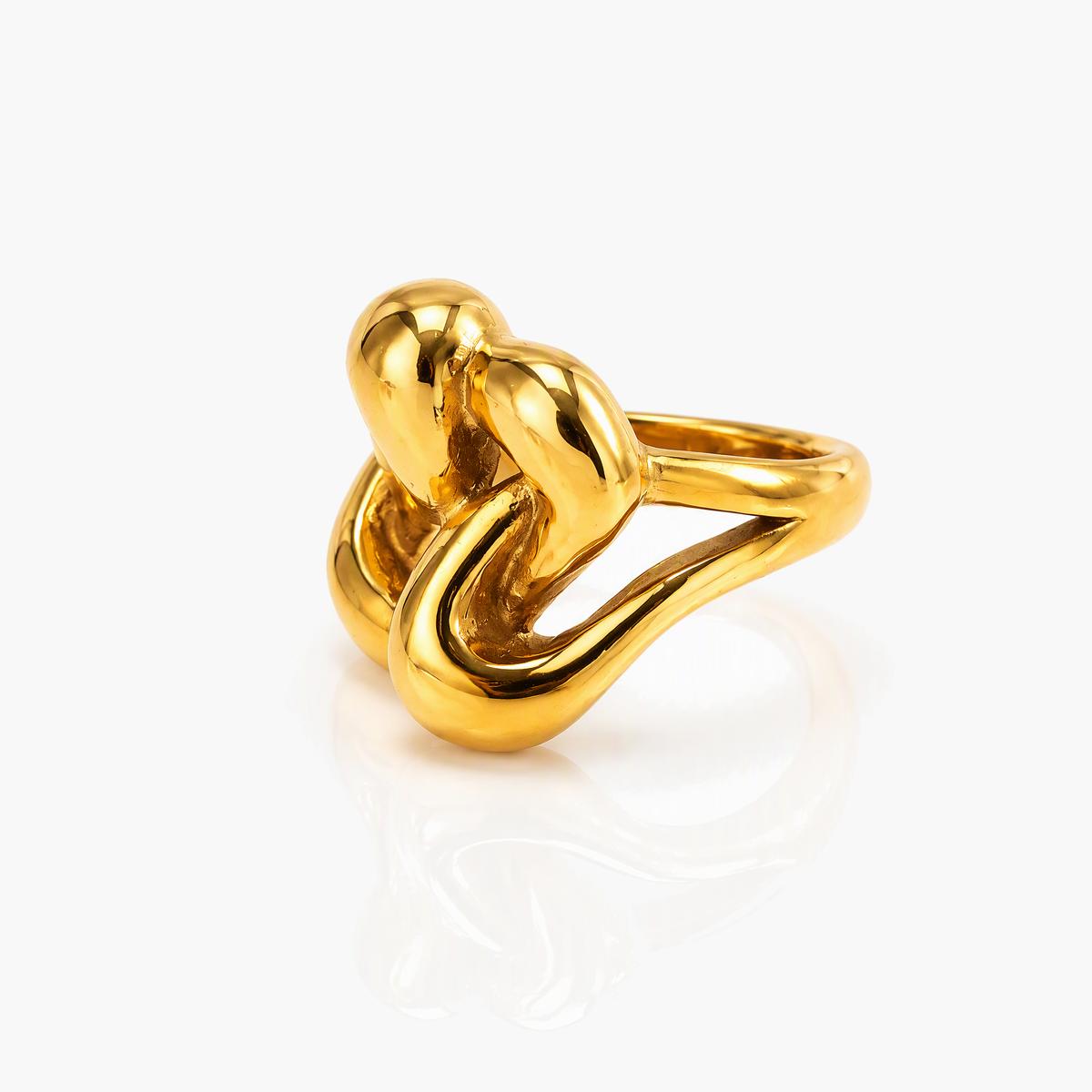 Trendy Love Knot Ring