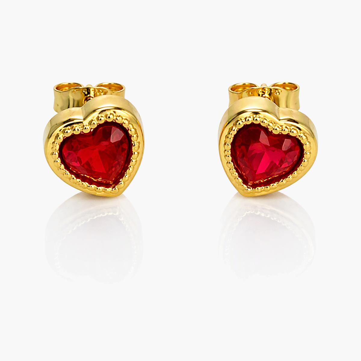 Cute Heart Stud Earrings