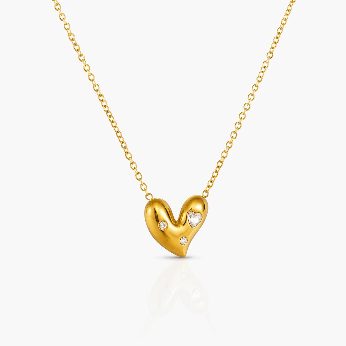 Dainty Heart Pendant Necklace