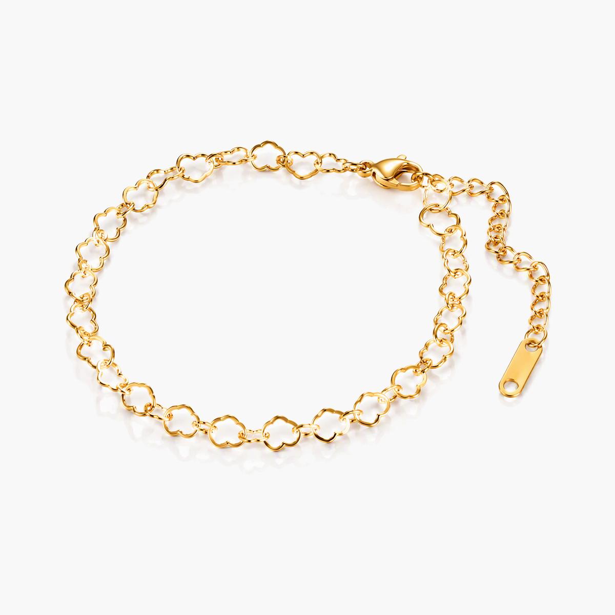 Dainty Heart Chain Bracelet