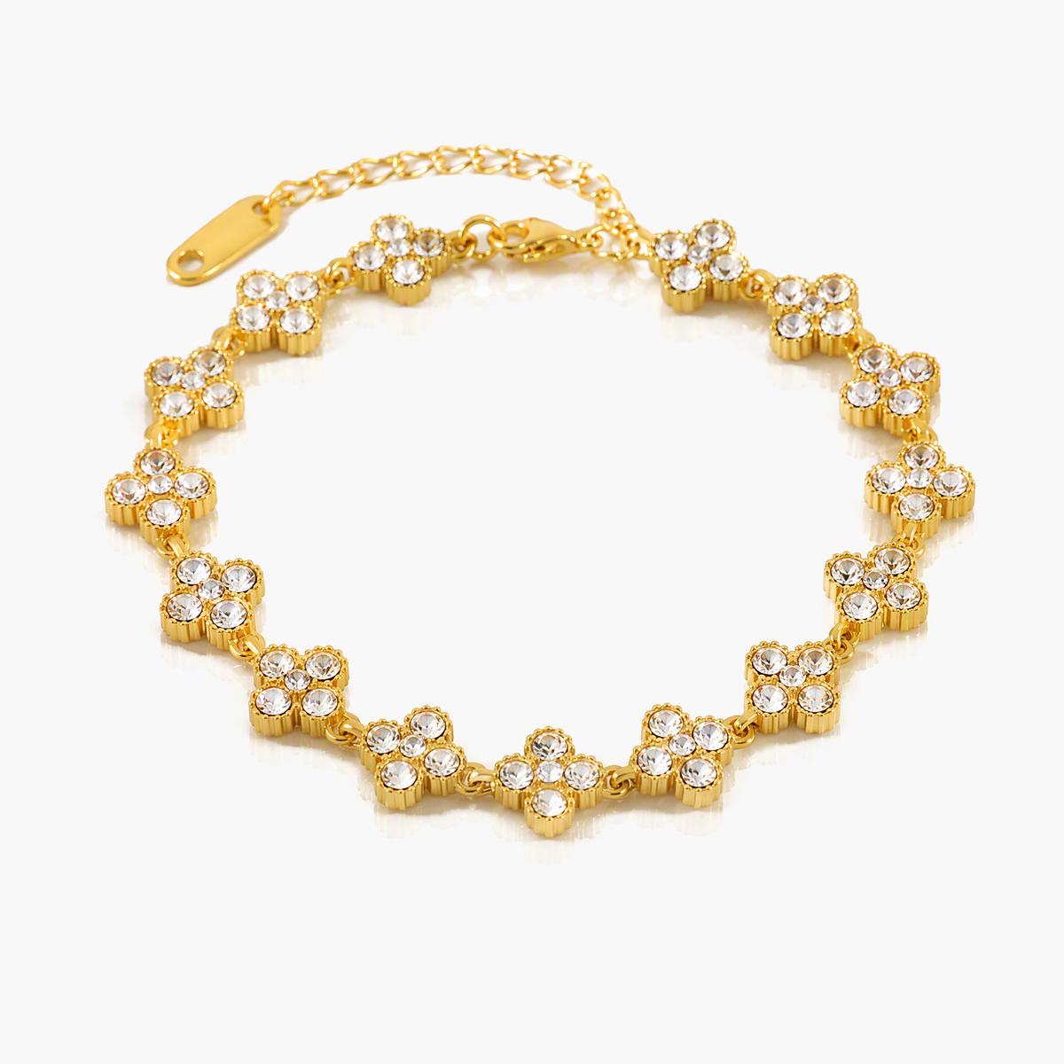 Four-Leaf Clover Bracelet