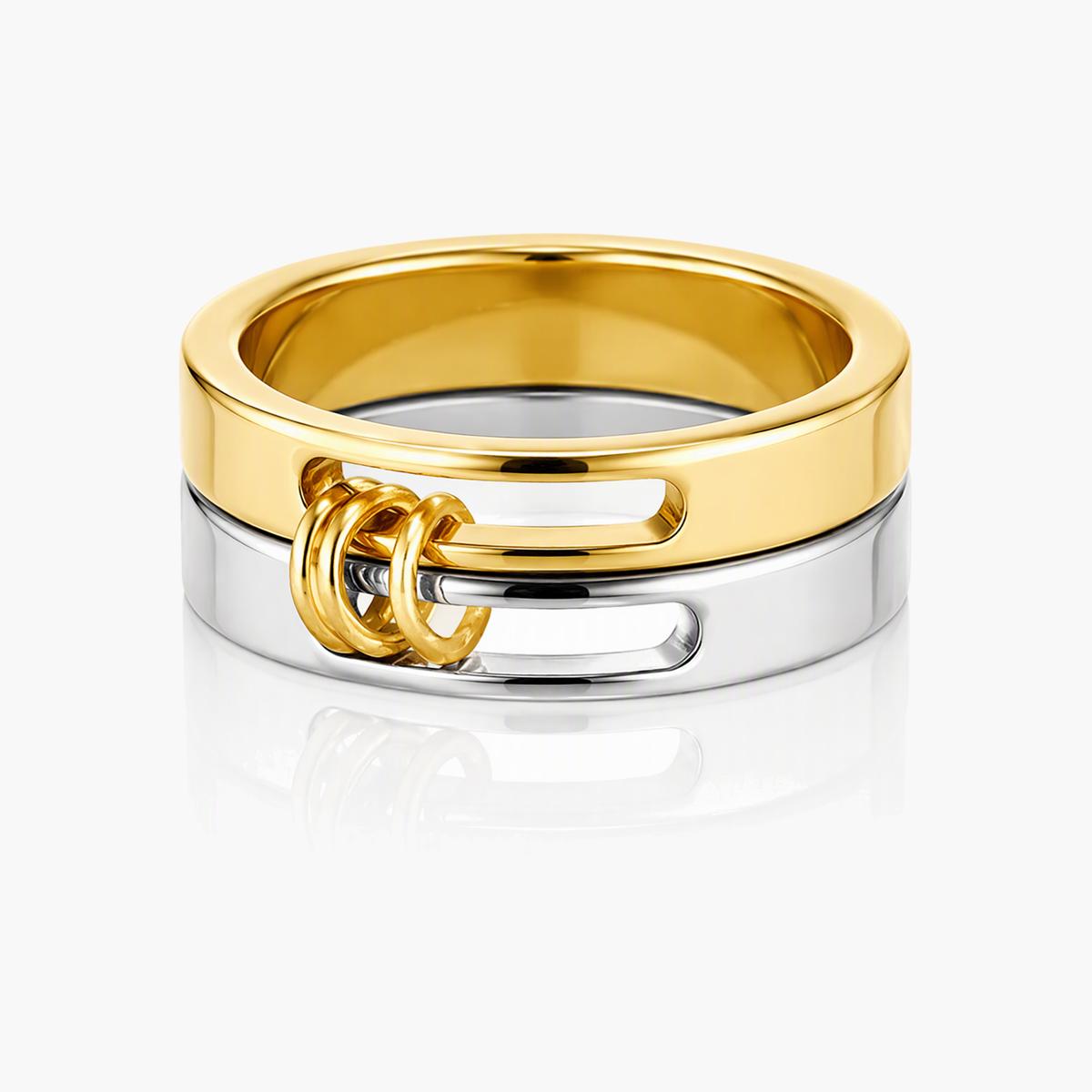Love Knot Interlocking Ring