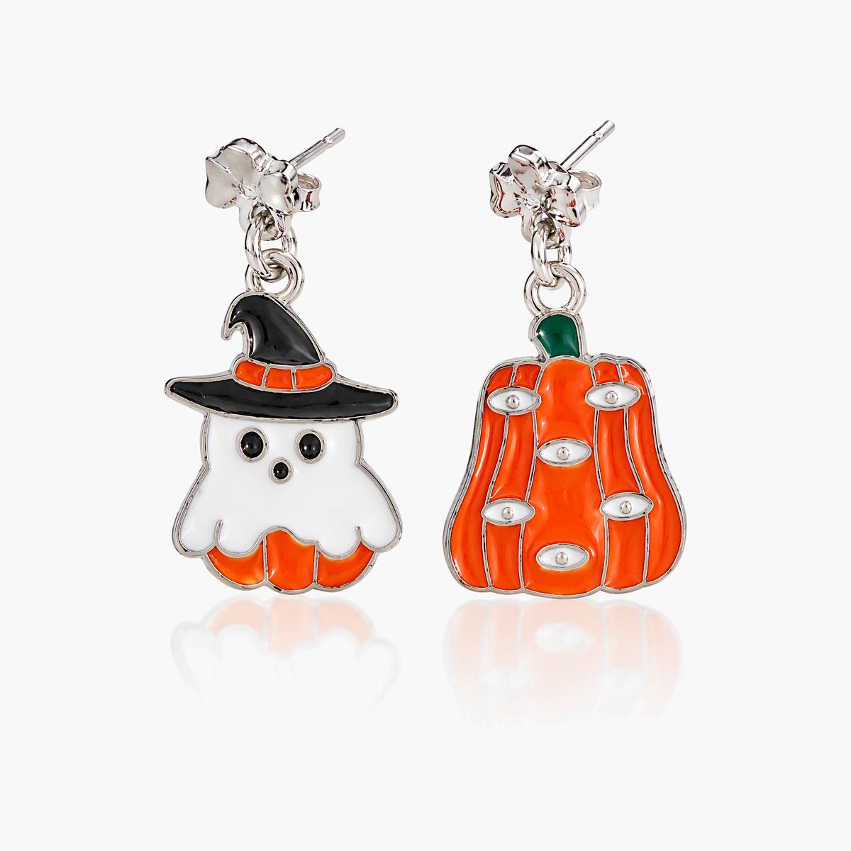 Cute Cartoon Skull Charm Earrings