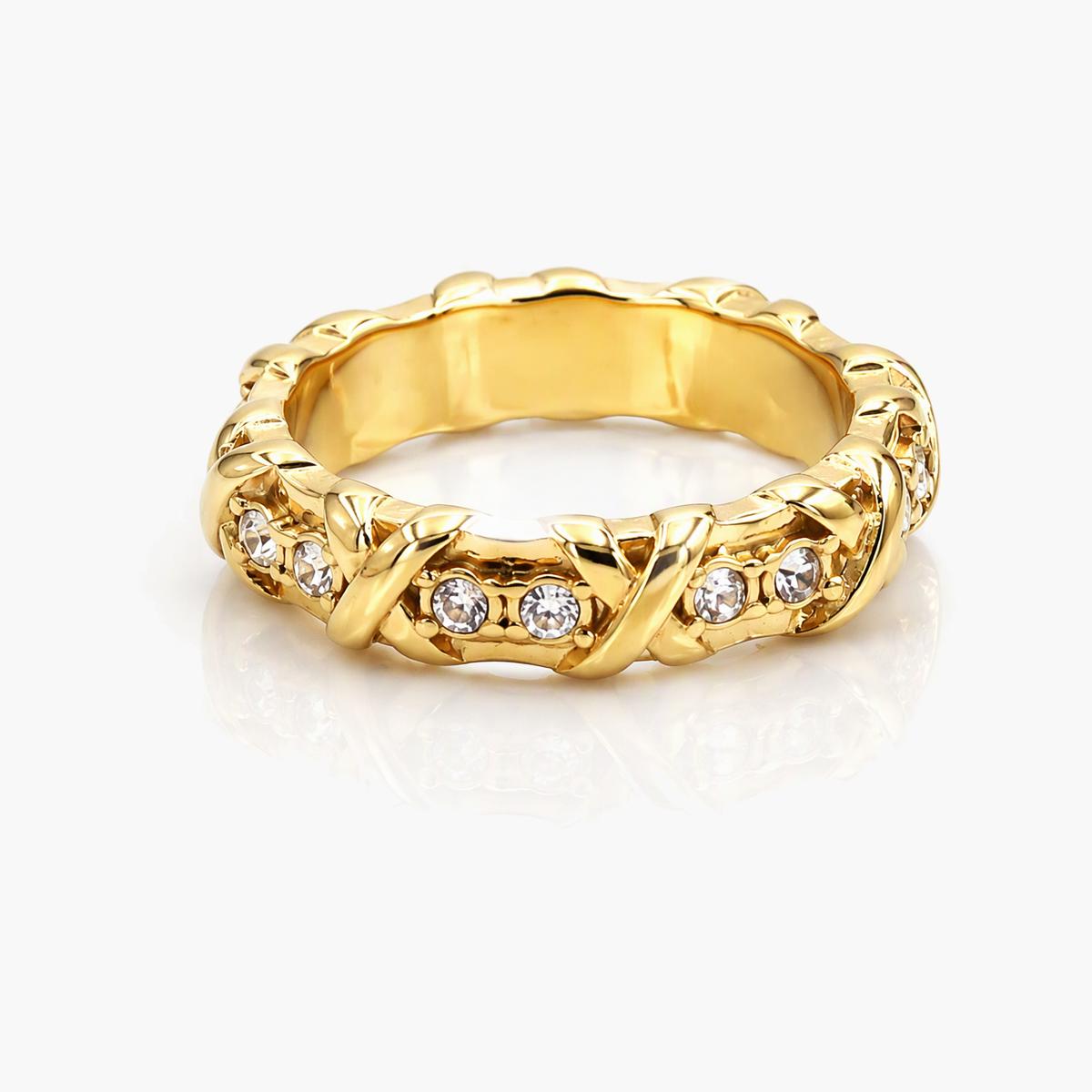 Love Knot Twisted Band Ring