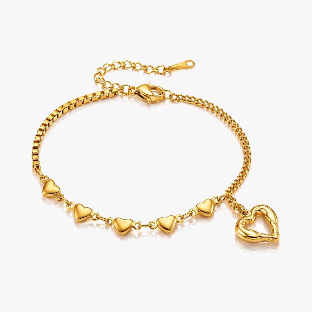 Star Snake Chain Bracelet