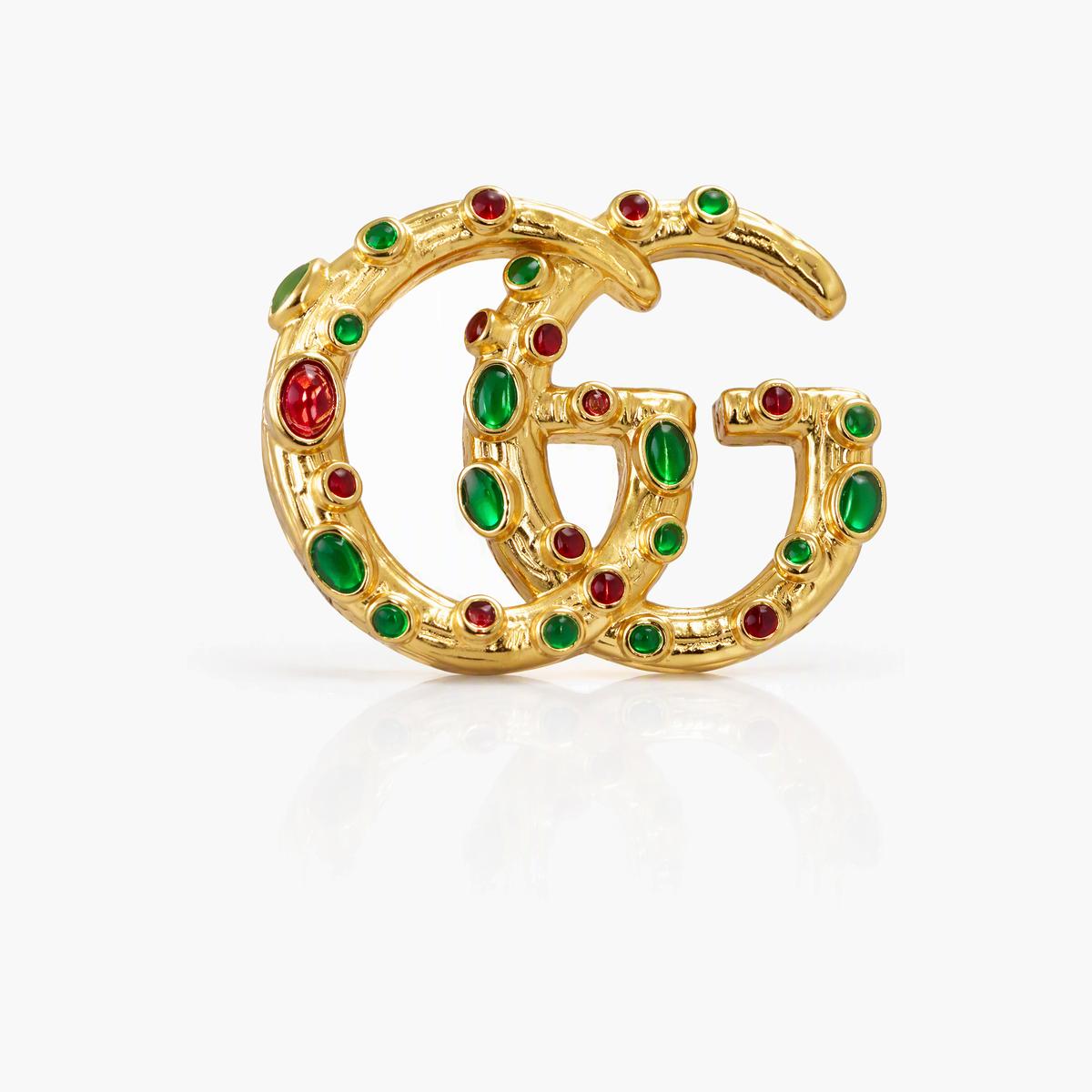 Trendy Double G Stud Earrings